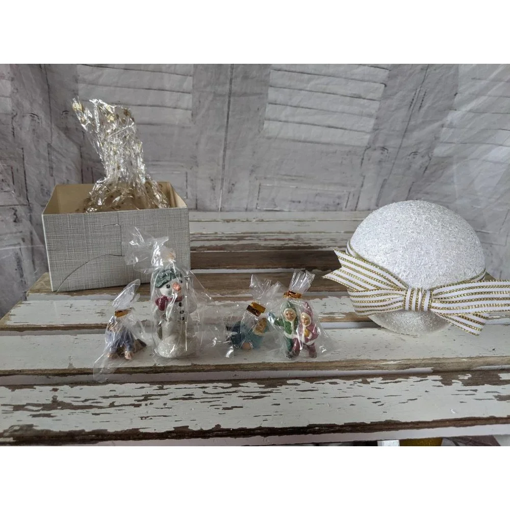 BlumChen snowball children's snowman display Xmas